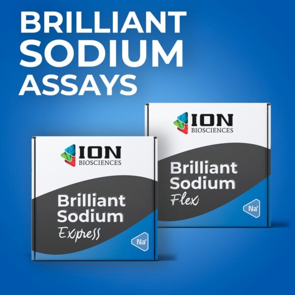 Brilliant sodium assay kits packaging for sodium channel assays