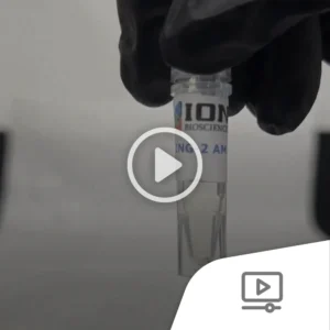 Video screenshot of dissolving dyes in DMSO_1