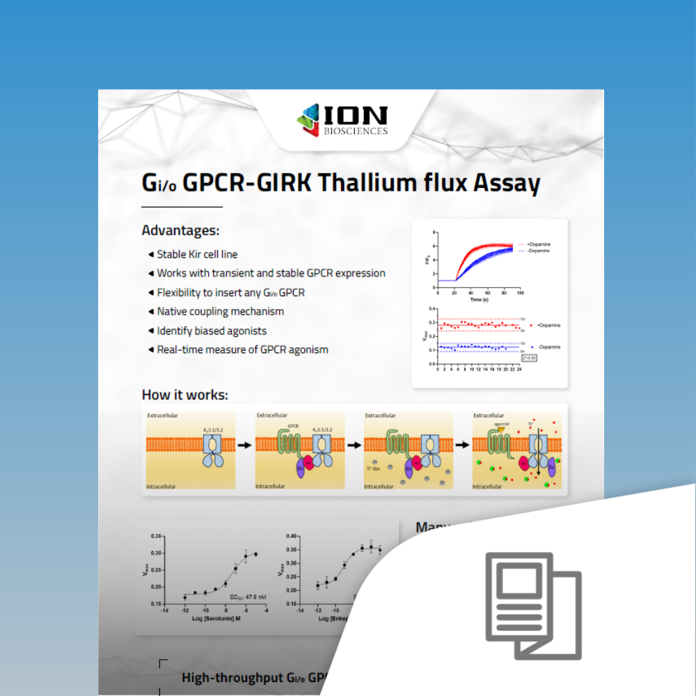 Gi GPCR assay, GIRK thallium flux, GPCR agonists, high-throughput screening, dopamine receptors, serotonin receptors, muscarinic receptors, opioid receptors, drug discovery.