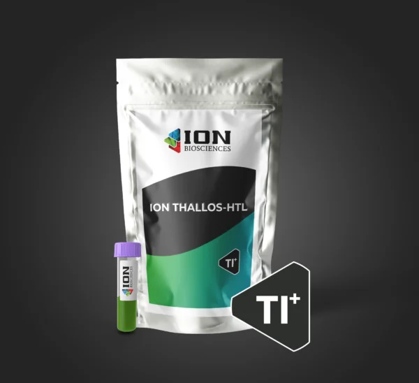 ION Thallos-HTL packaging, black background