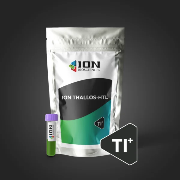 ION Thallos-HTL packaging, black background