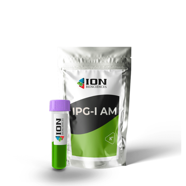 IPG-1 potassium indicator packaging, transparent background