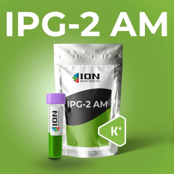 IPG-2 potassium indicator packaging, green background