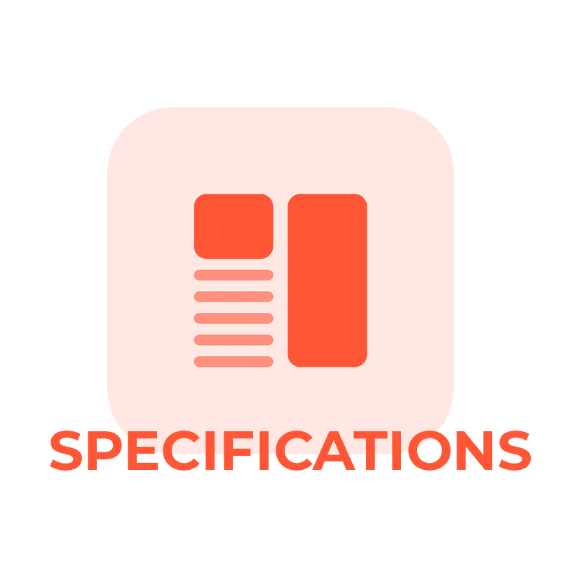 product specifications icon